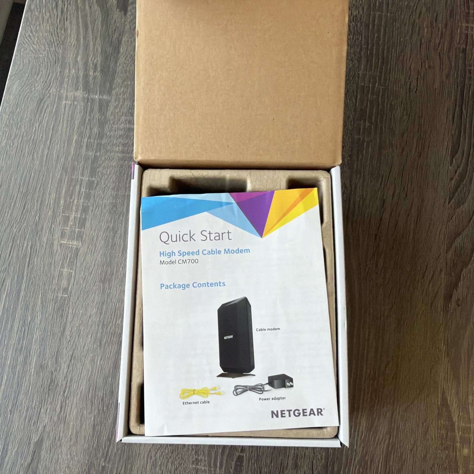 NETGEAR CM700 High Speed Cable Modem DOCSIS 3.0