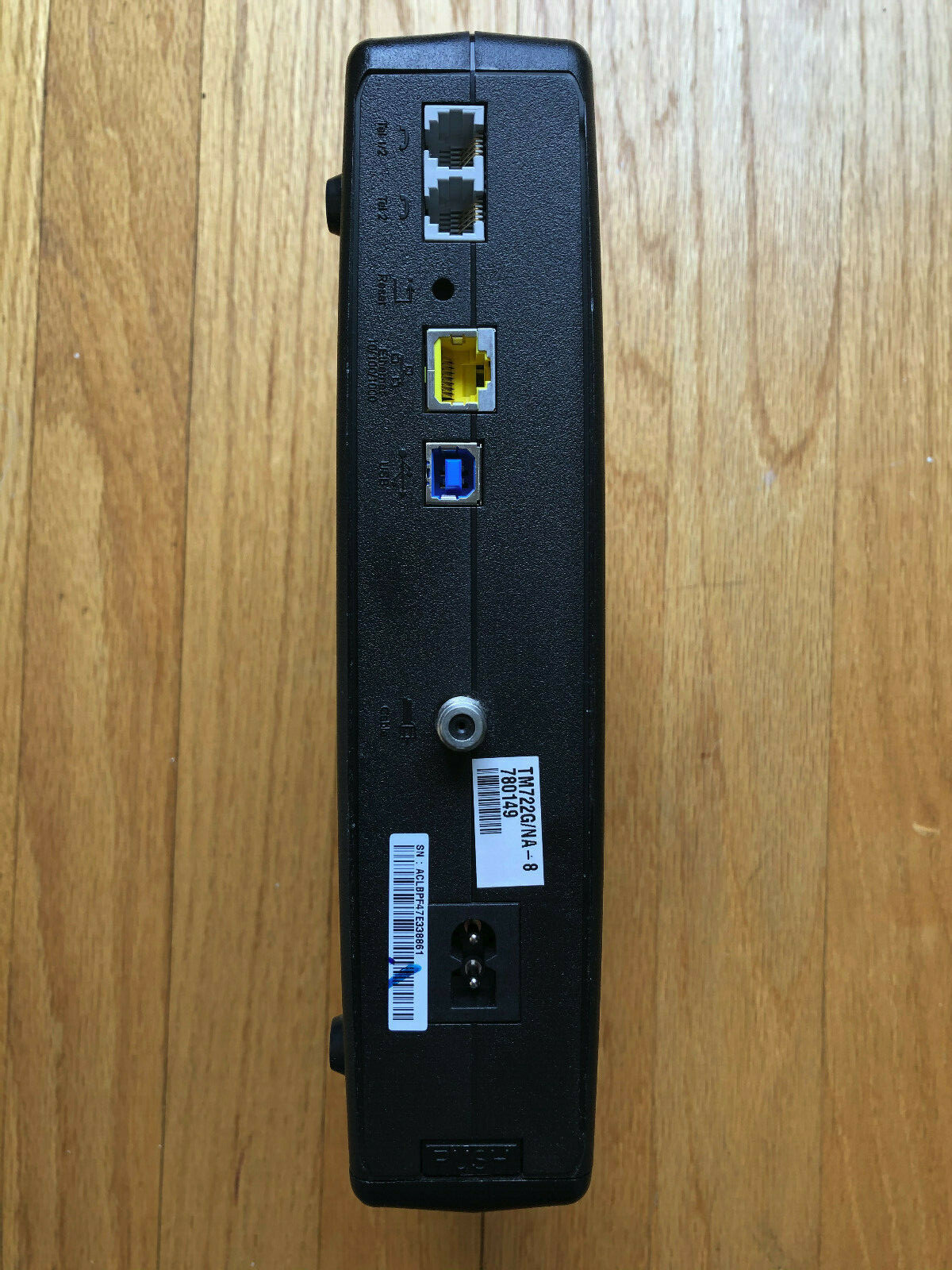ARRIS TM722G Telephony Cable Modem Docsis 3.0 