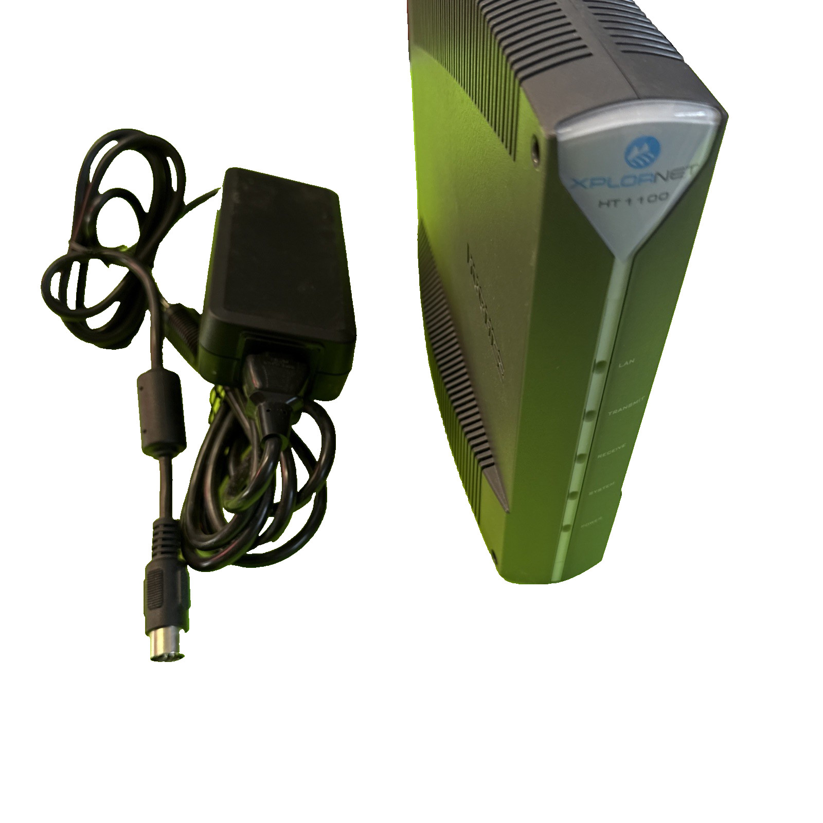 HUGHES NET HT 1100 Satellite Internet Router LAN Transmitter Power Cord Adapter