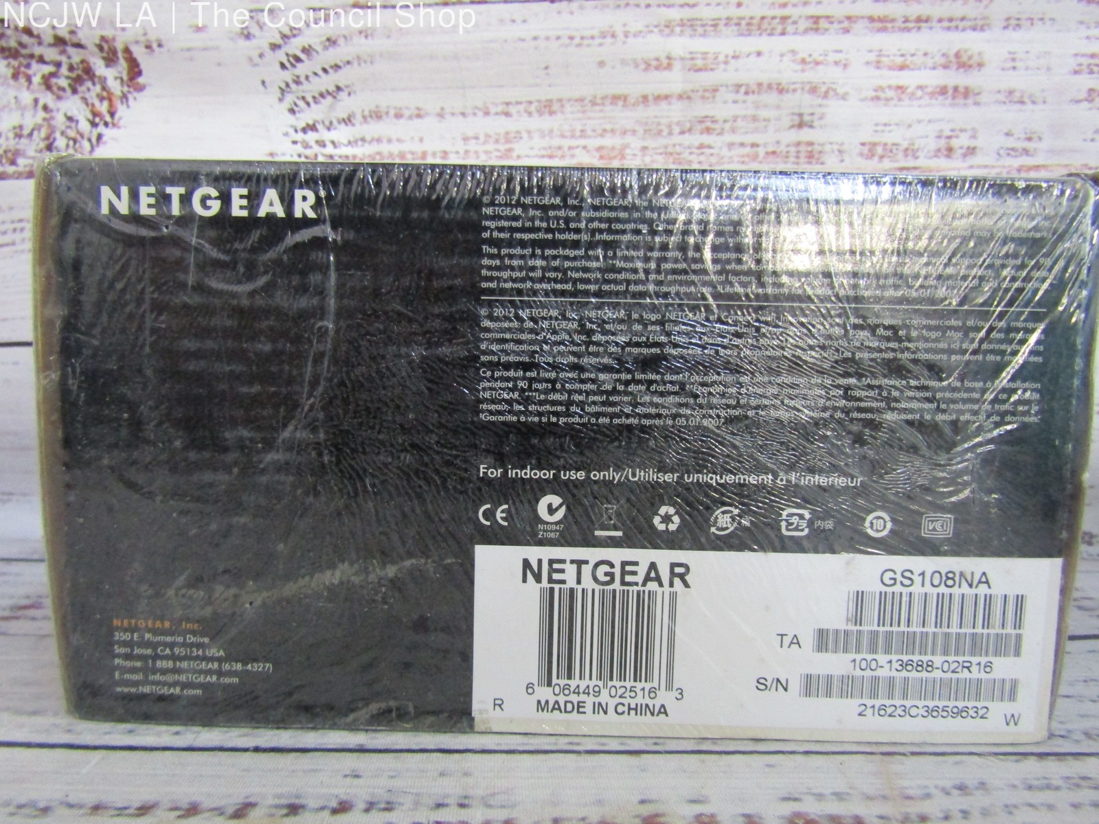 Netgear Prosafe 8 Port Gigabit Switch