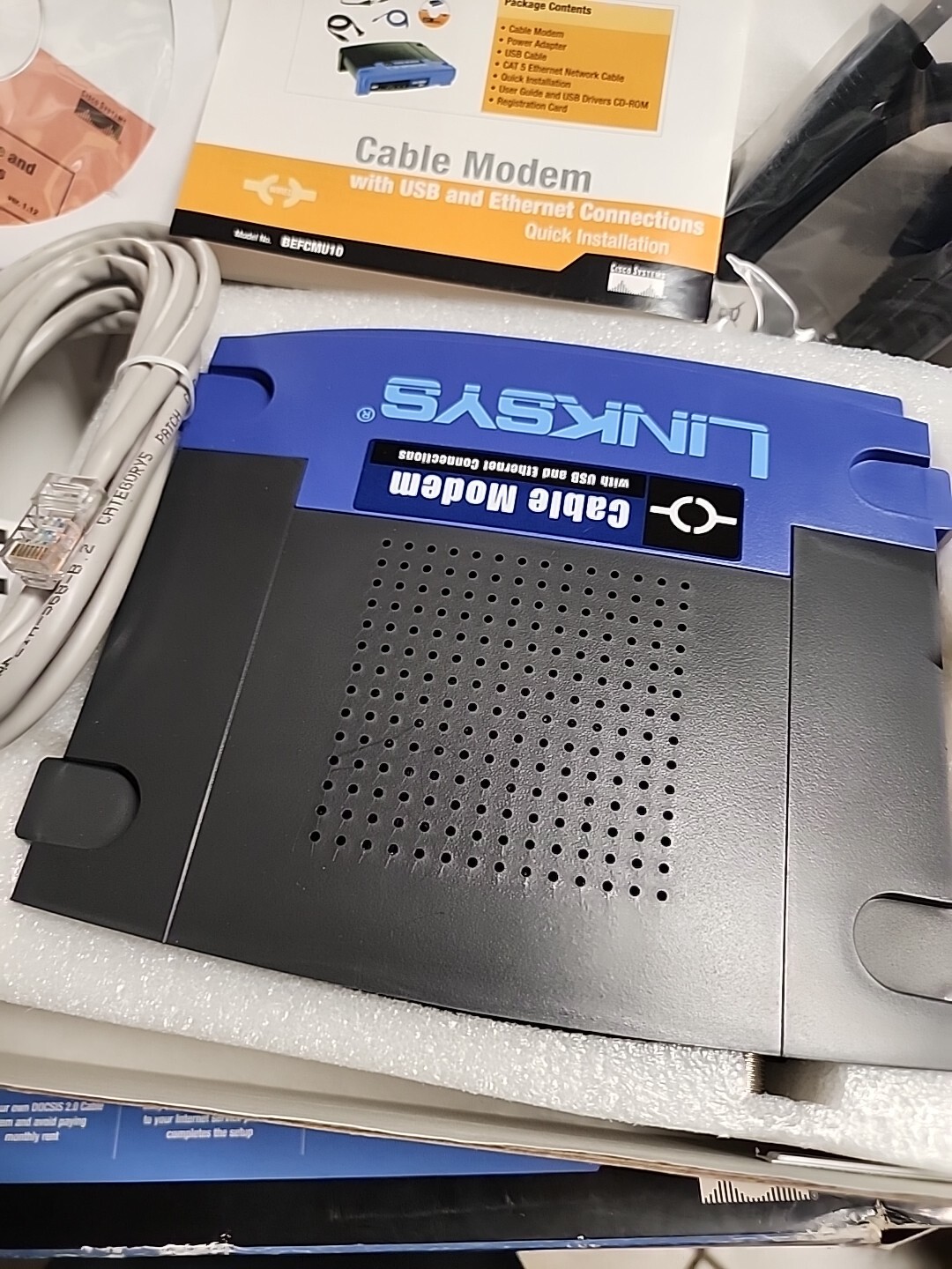 Linksys BEFCMU10 42.88 Mbps
