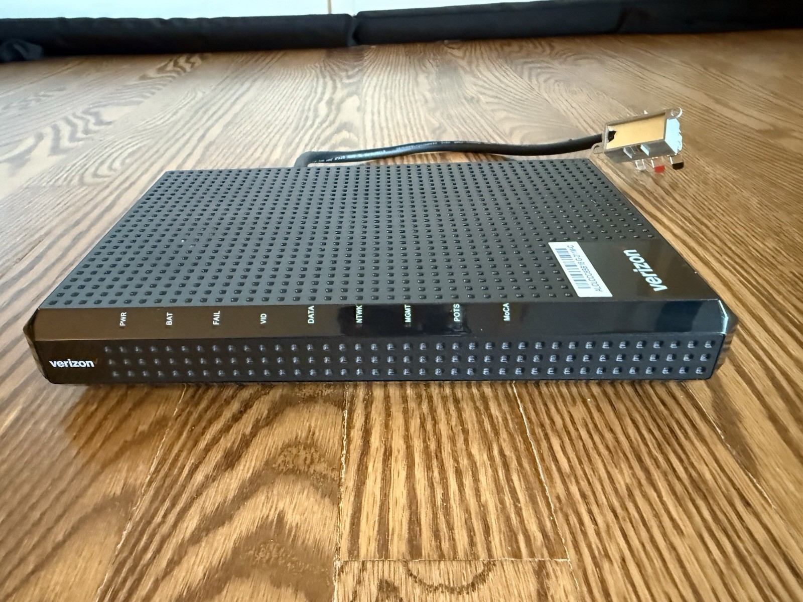 Verizon Fios Nokia G-211M-C ONT Fiber Optic Modem w/ Power Supply & Cables