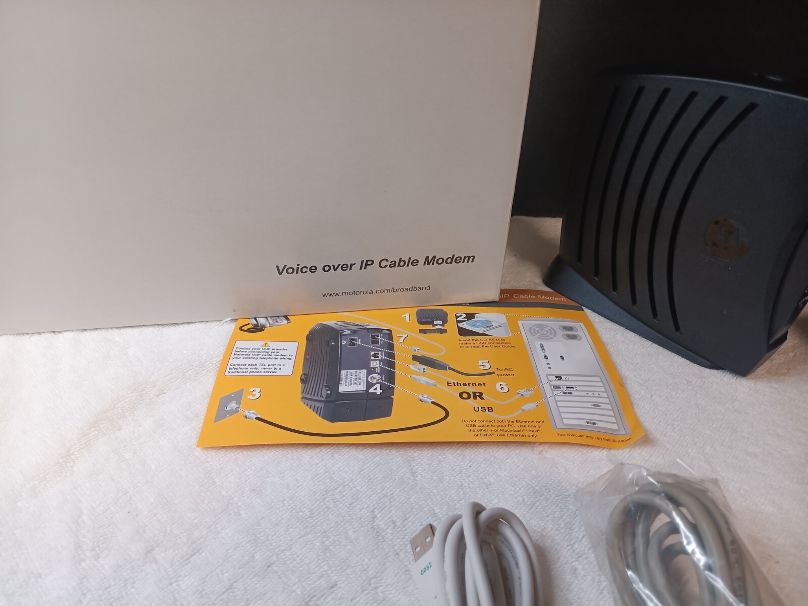 NEW Motorola SURFboard SB5100 Cable Modem 500887-027-00