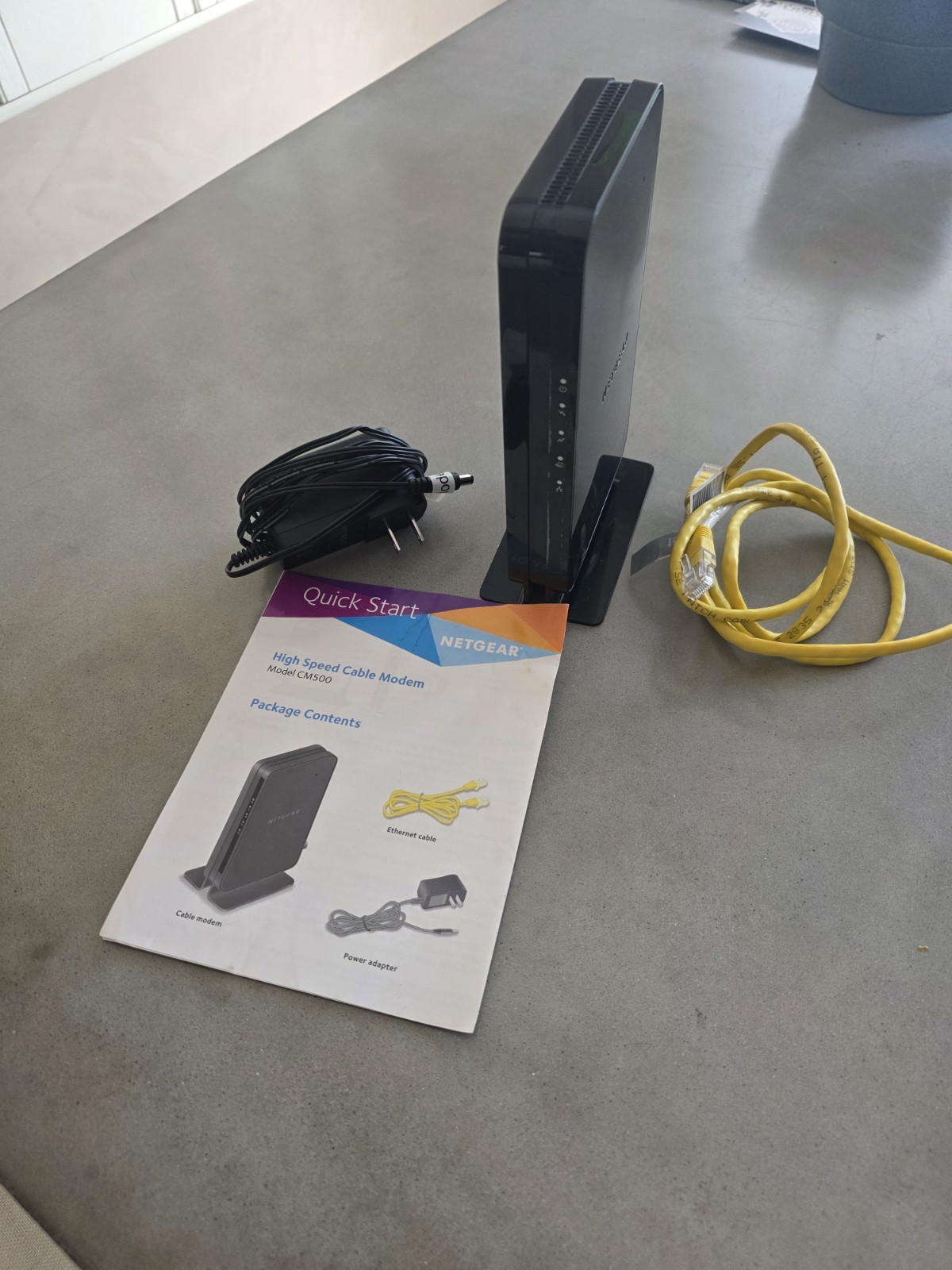 NETGEAR Cm500-1aznas 16×4 DOCSIS 3.0 Cable Modem Max Download Speeds of 686mbps