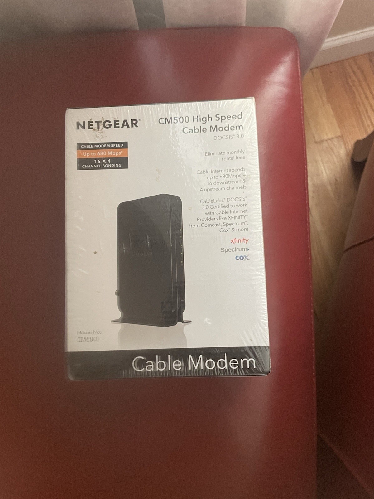Nether Cm500 High Speed Cable Modem Model CM500-100NAS New In Box