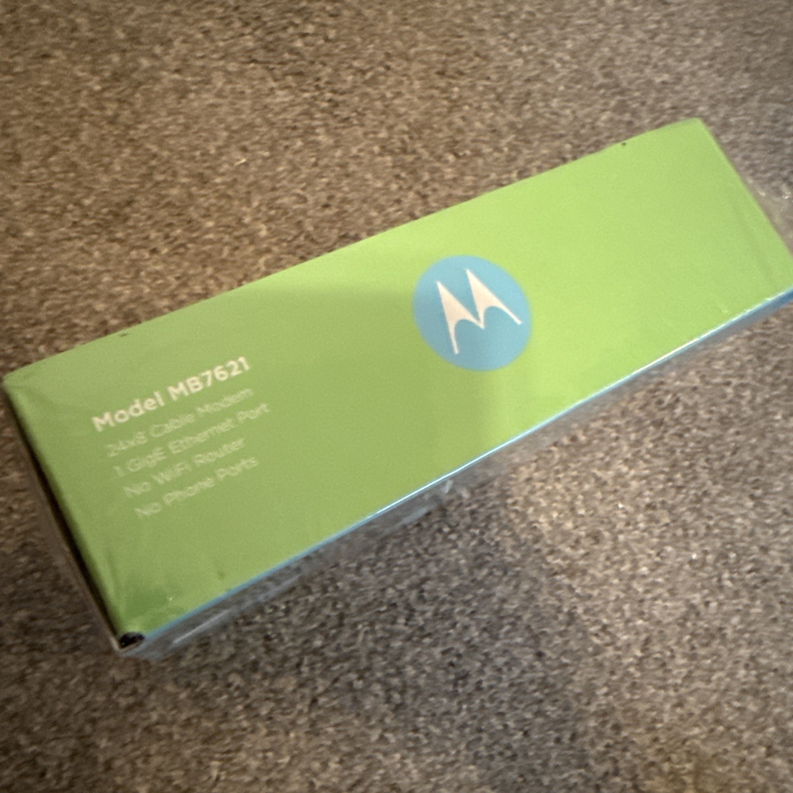 Motorola MB7621 1802 V1.0 Modem 1000 MBPS 24×8 Cable ~ Brand New Still Sealed