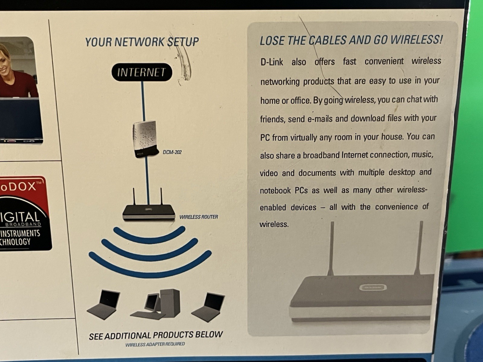 D-Link DCM-202 Broadband Modem UPC:790069271335