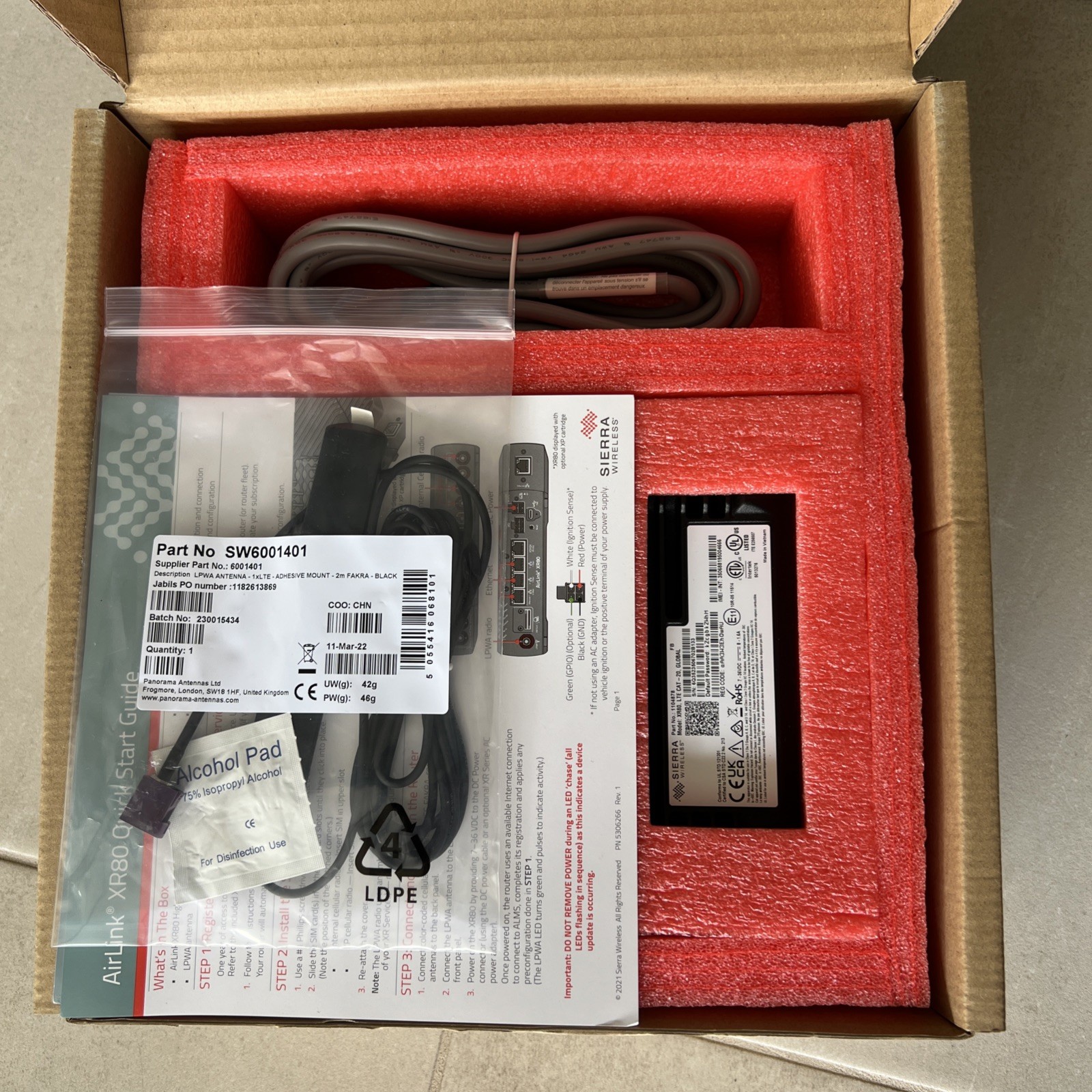 Sierra Wireless AirLink XR80 4G LTE CAT-20 Industrial Router – Brand New