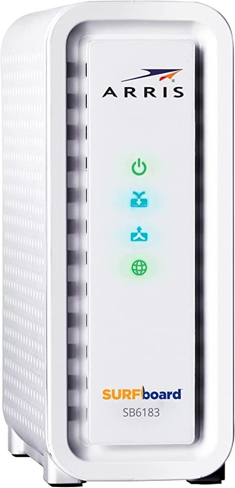 White – ARRIS SURFboard Cable Modem SB6183
