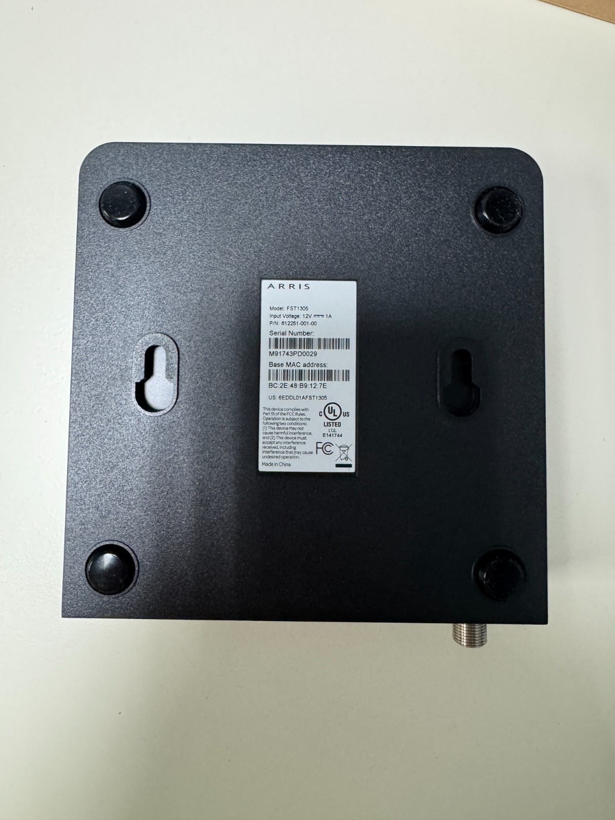 Arris 612251-001-00 FST1305 G.Fast Bridge Modem