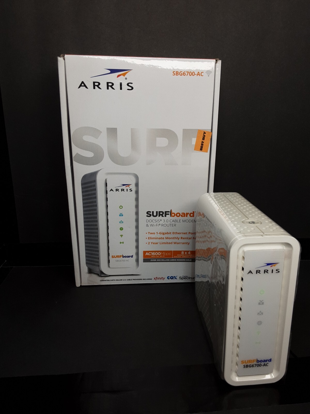 Arris Surf Board DOCSIS 3.0 SBG6700-AC Open Box