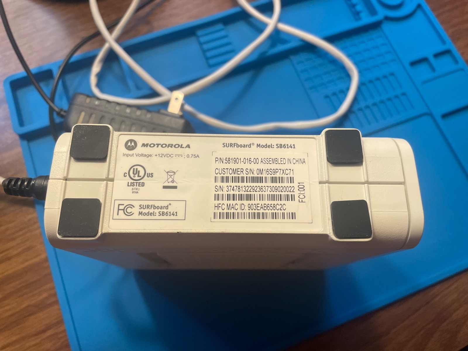 Motorola SURFboard SB6141 Cable Modem