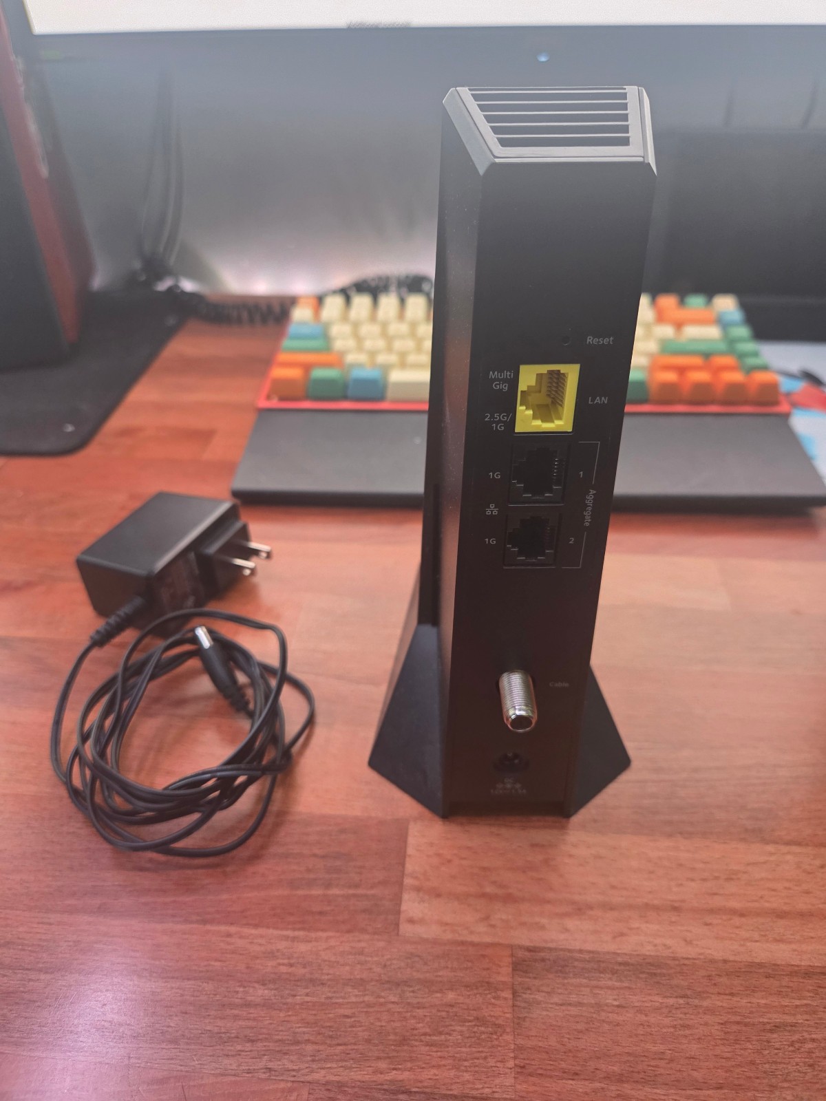 NETGEAR – Nighthawk Mid/High-Split DOCSIS 3.1 Cable Modem – Black