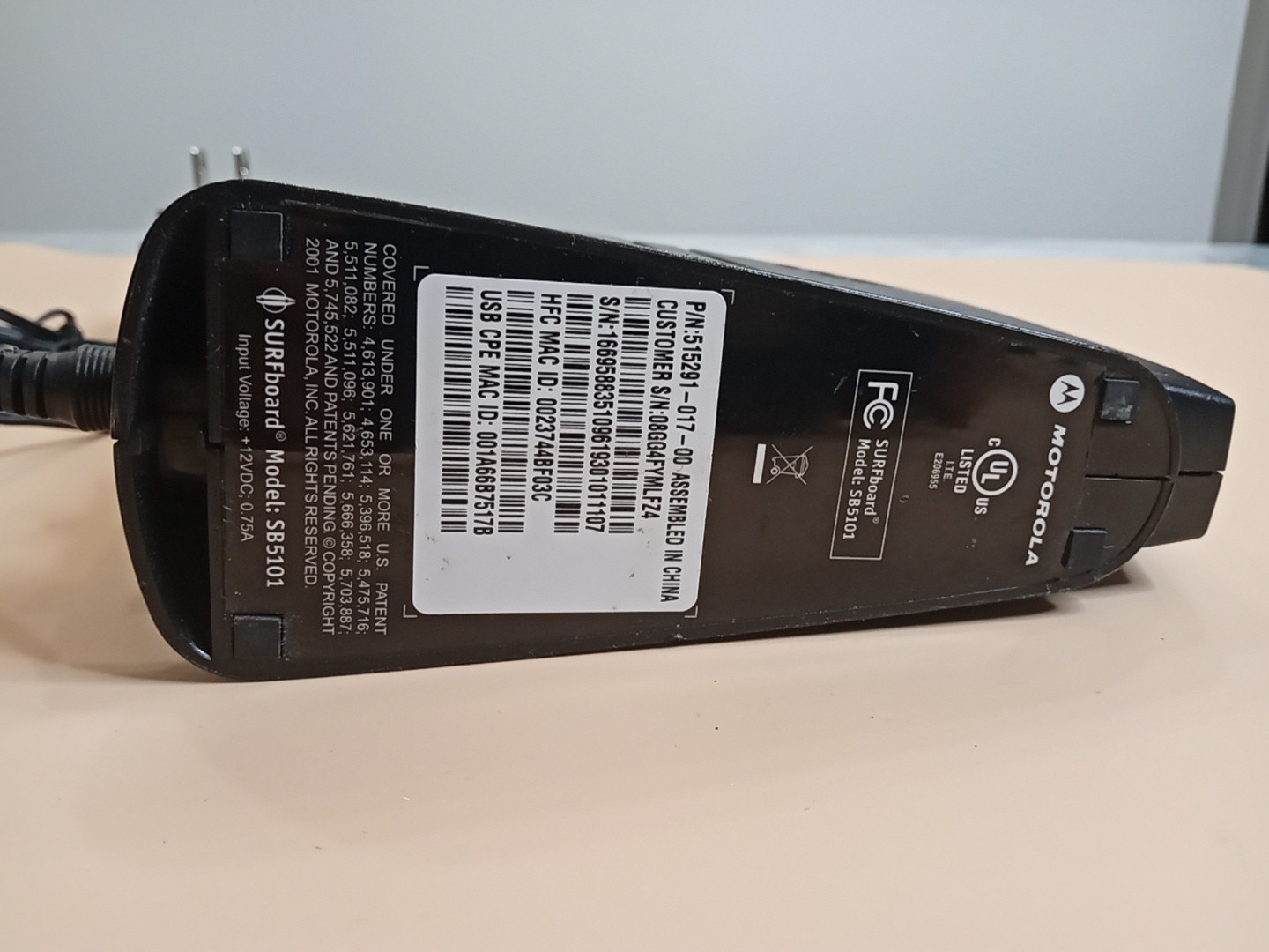 🤩 MOTOROLA SURFboard SB5101 Cabe Modem