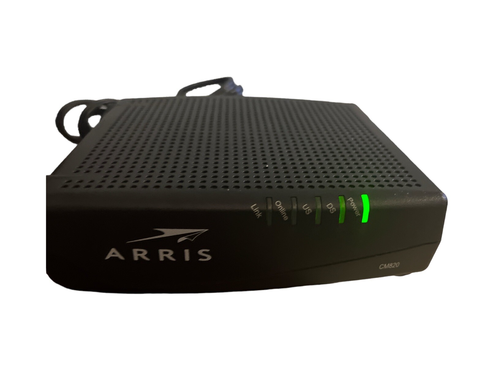 Arris CM820A Touchstone Cable Modem Docsis 3.0 Open Box Powers On