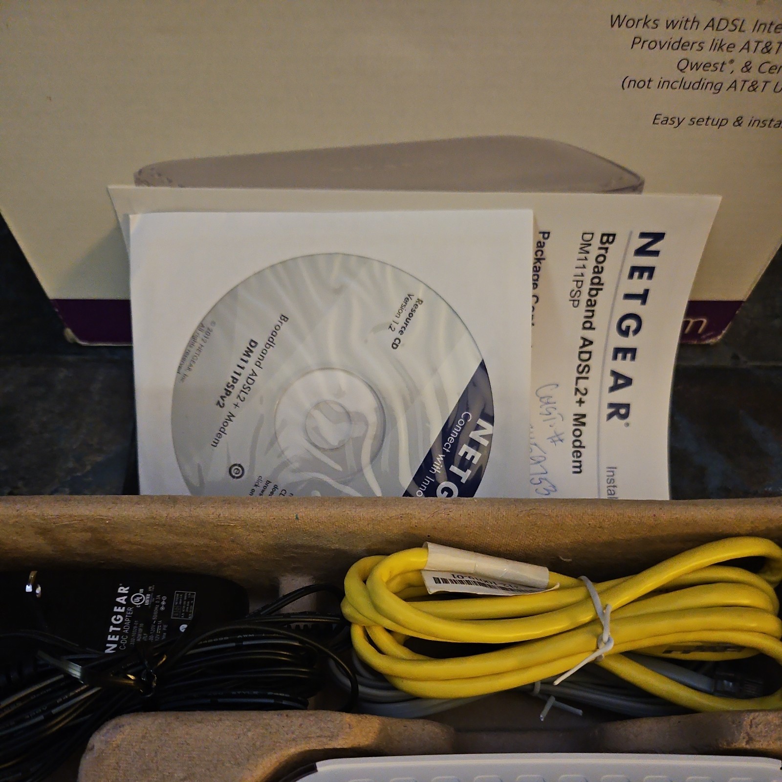 Netgear Broadband ADSL2+ Modem DM111PSP