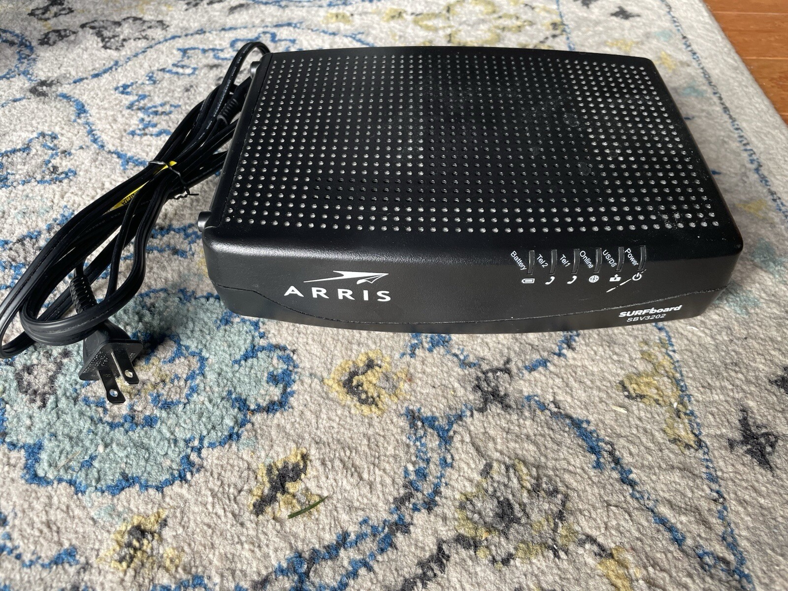 ARRIS SBV3202 Docsis 3.0 Voice Cable Modem – Black