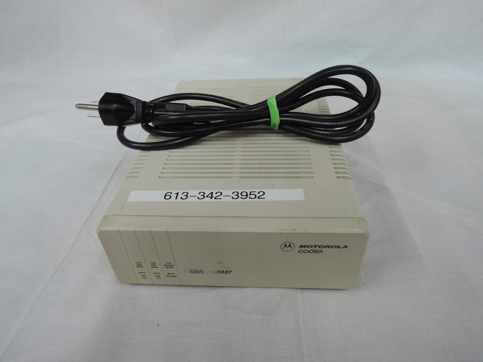 Motorola Codex 3260 Data Modem V.34 Analog Dial-Up Network Modem Tested