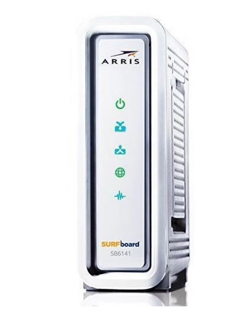 New ARRIS SURFboard SB6141RB, 343 Mbps Transfer Rate, 8×4 DOCSIS 3.0 Cable Modem