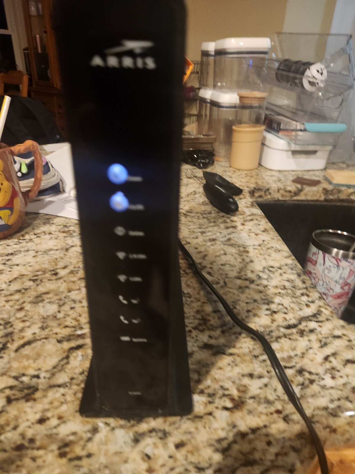 Xfinity ARRIS TG1682G Dual Band Wireless Cable Modem Router