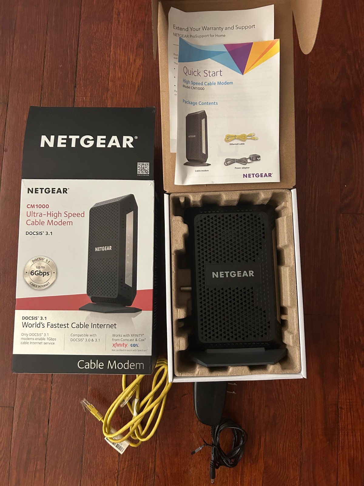 Netgear CM1000 DOCSIS 3.1 Ultra-High Speed Cable Modem
