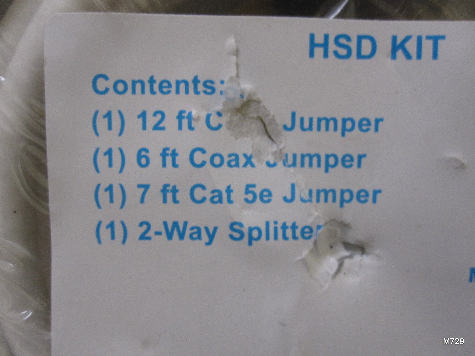 PPC HSD Kit | Model # 606211-PPC | MFG#CH-SIK-DATA-02 | Cable, Coax and Cat 5E