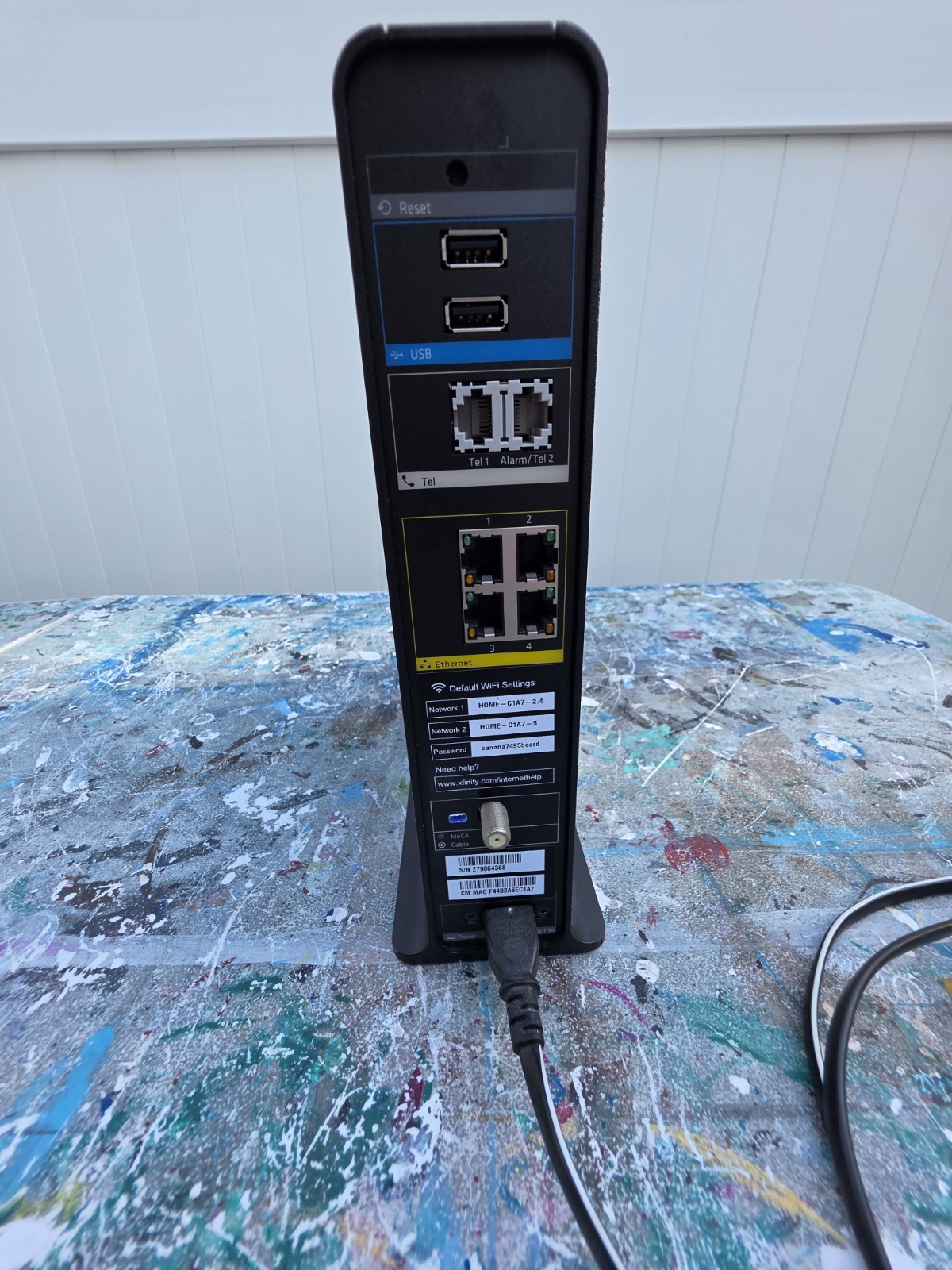 Xfinity technicolor DPC3941T XB3 Dual Band WiFi High Speed Internet Cable Modem