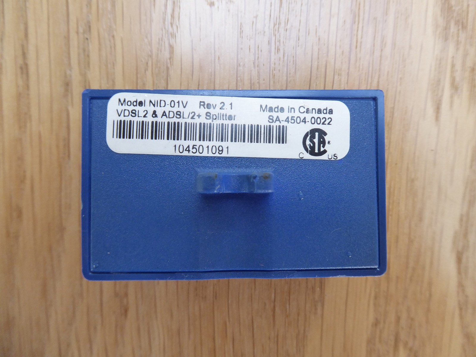 Lot of 5 (five) Telephone ADSL2 VDSL2 FIlters Comtest and Tii