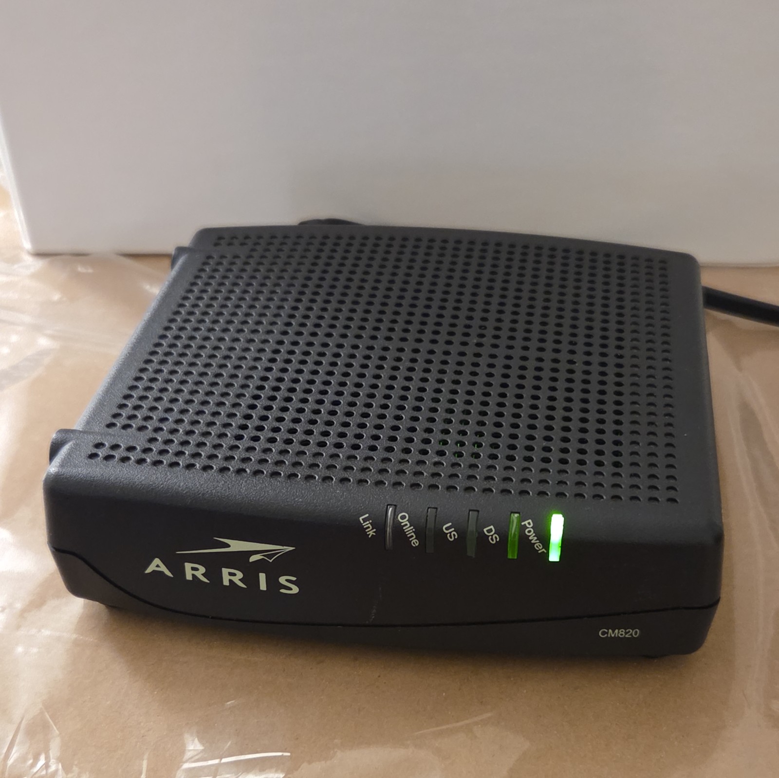 Arris CM820A Cable/3.0 Modem cm820a Tested + Cables 🔌