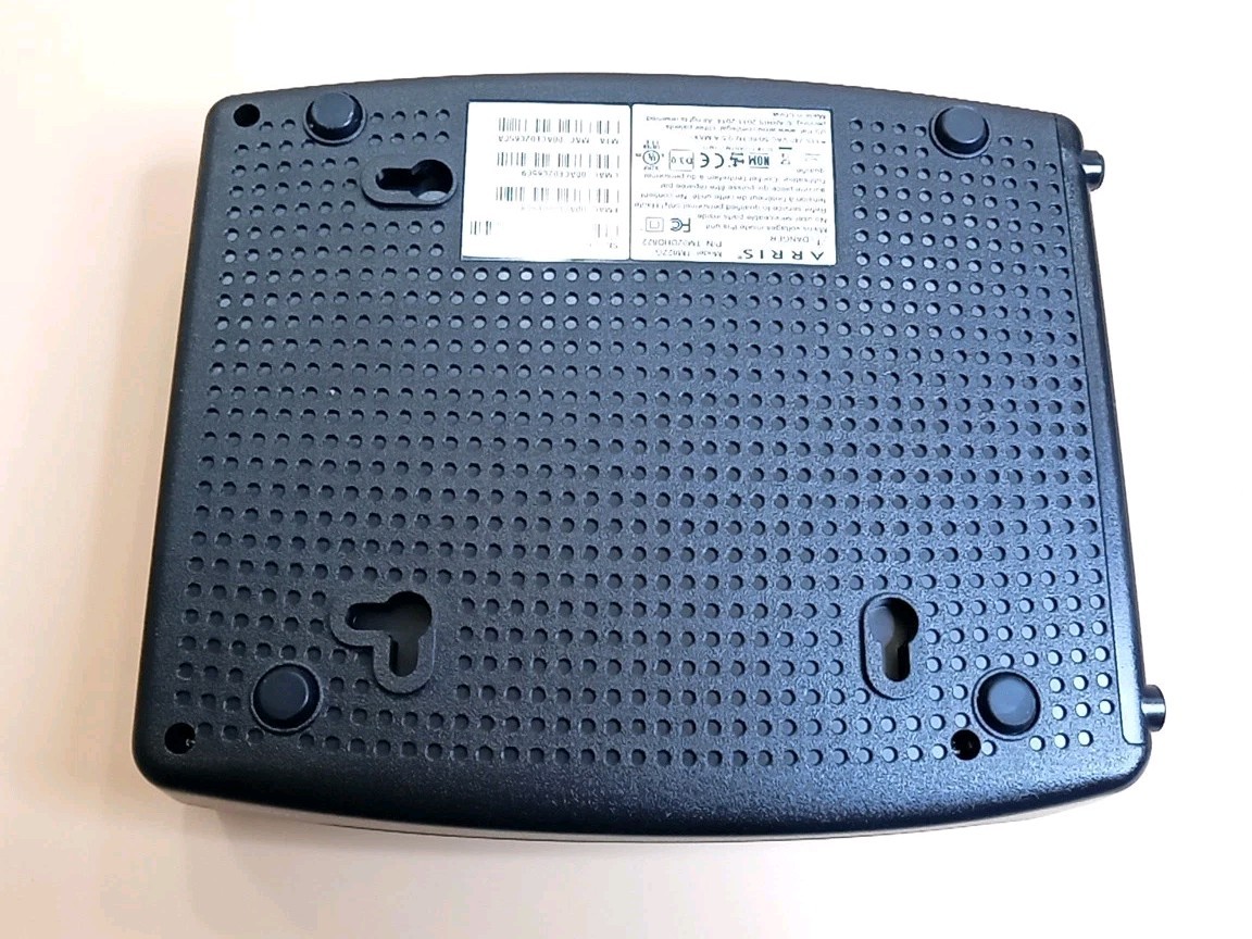 🤩ARRIS Tm822G Cable Modem Docsis 30 (TM822G/CT) + Battery