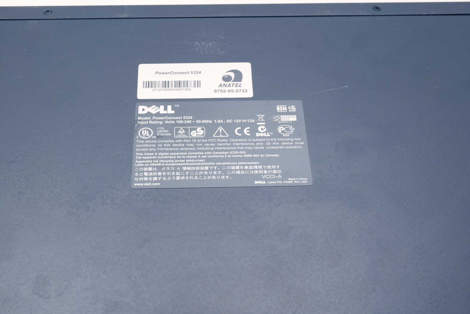 Dell PowerConnect 5324 24-Port Gigabit Ethernet Switch Rackmount