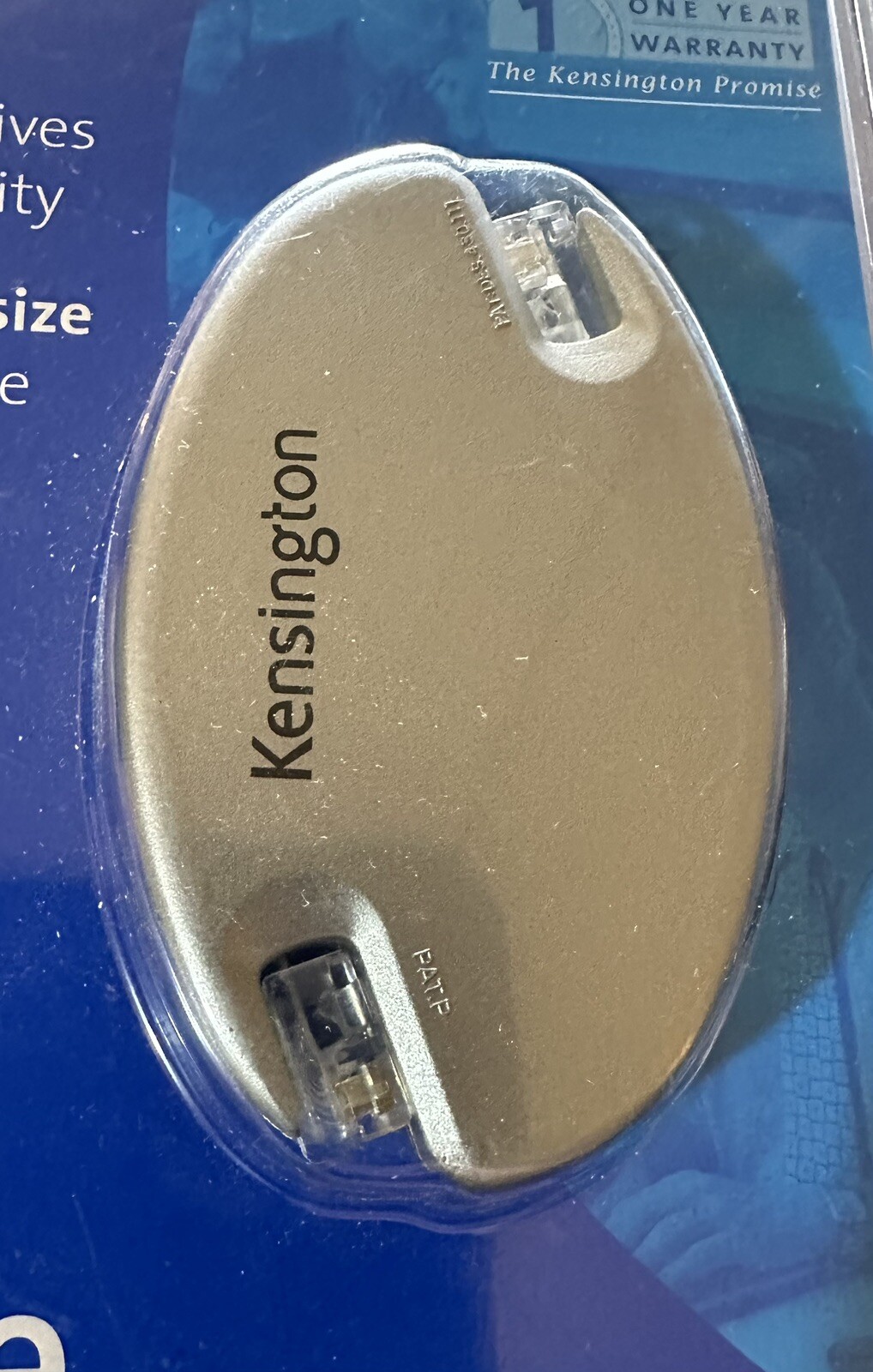 Kensington Portable Modem Cord 8 Foot Retractable Cord Convenient Travel Size