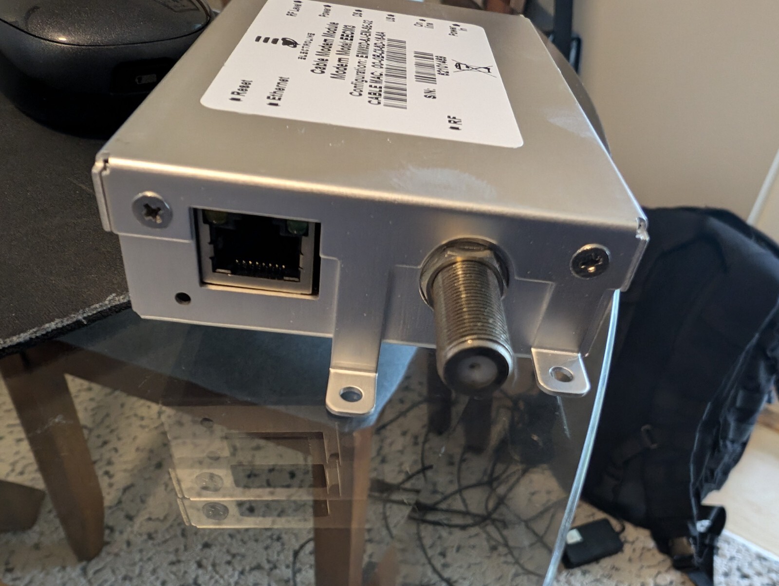Electroline DOCSIS 3.0 Embedded Cable Modem EMMS3D-6J-EM-SE-02-SI, V1.12