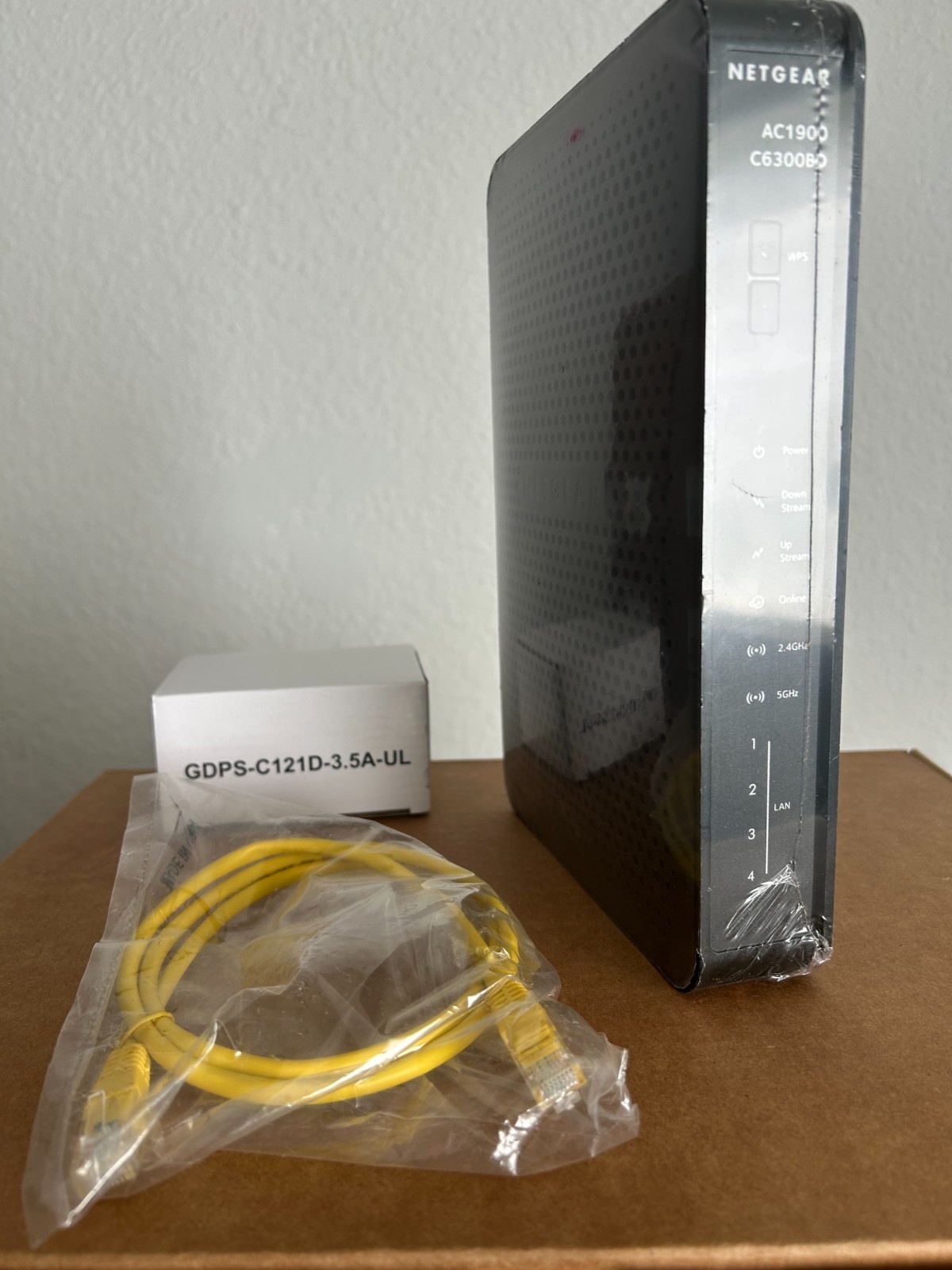 Netgear C6300BD AC1900 DOCSIS 3 Cable Modem Wireless Router Comcast Xfinity COX