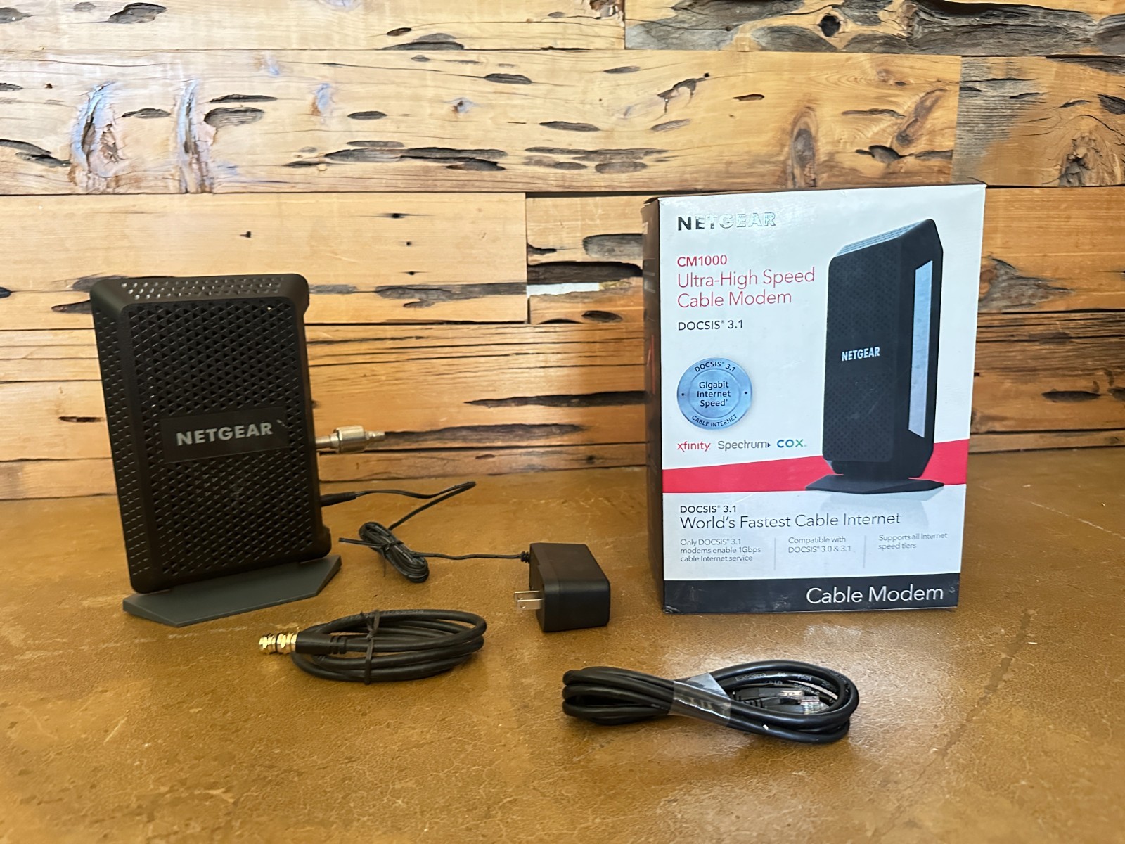 NETGEAR CM1000 DOCSIS 1000Mbps Cable Modem (CM1000-1AZNAS)