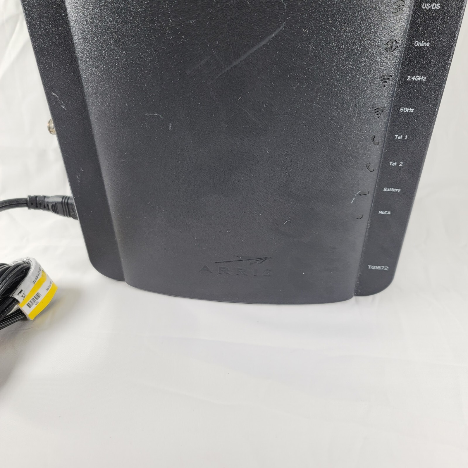 Arris TG1672G Touchstone Telephony Gateway Docsis 3.0 TG02DHQ1672 -KB0375