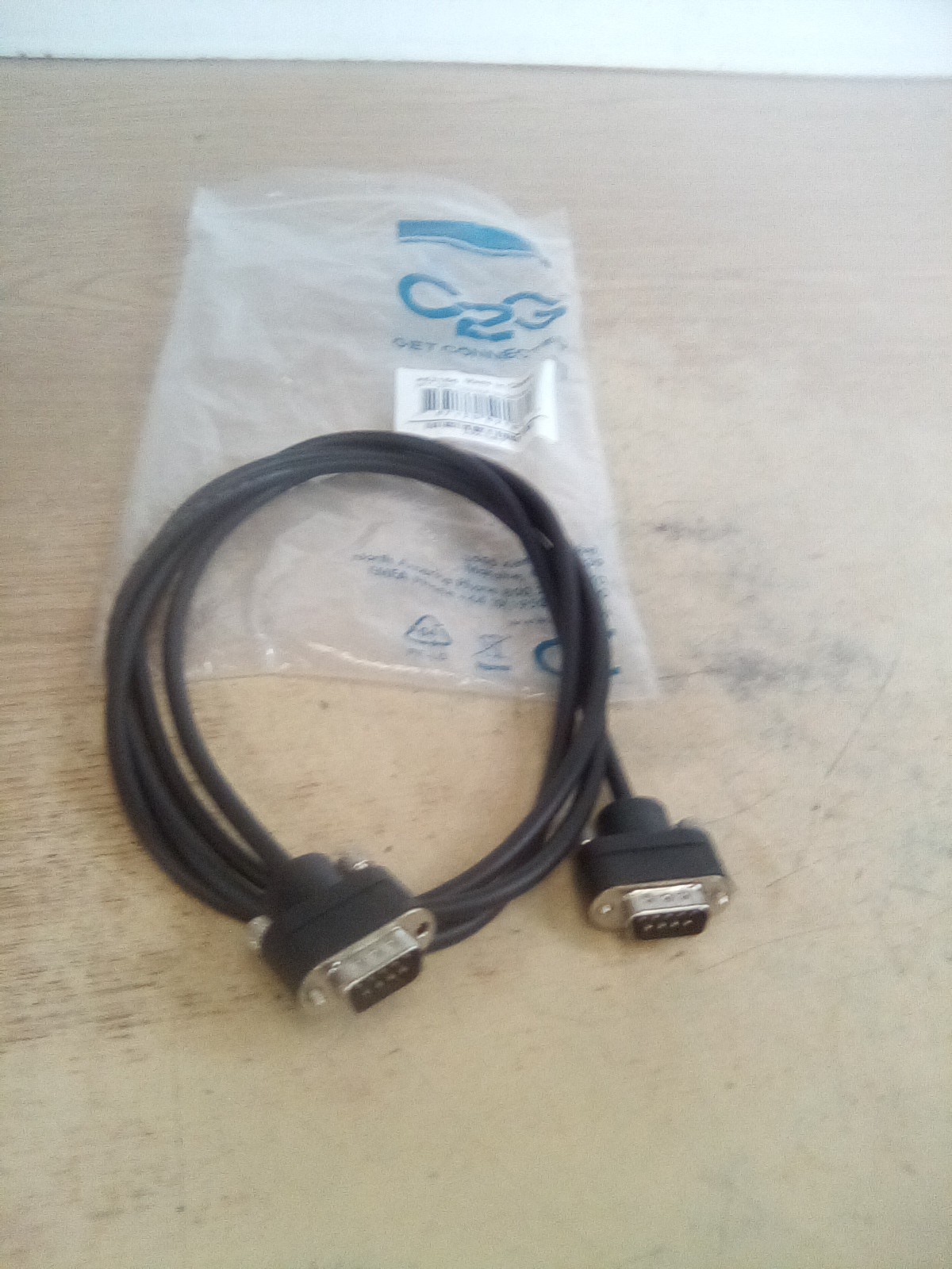 CMG 6FT DB9 Null Modem M-M 52166