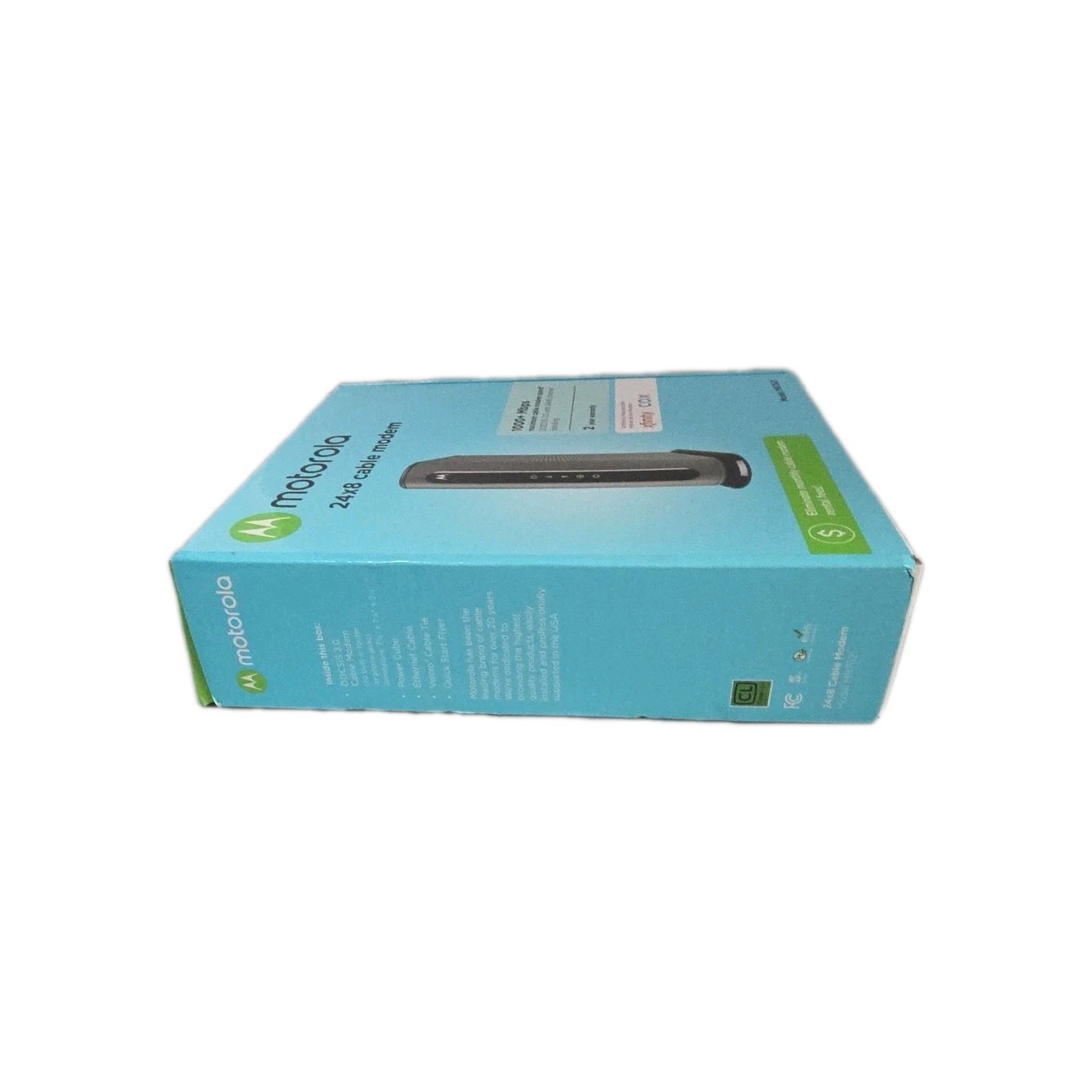Motorola MB7621 DOCSIS 3.0 Cable Modem 24×8 1000 Mbps Xfinity COX