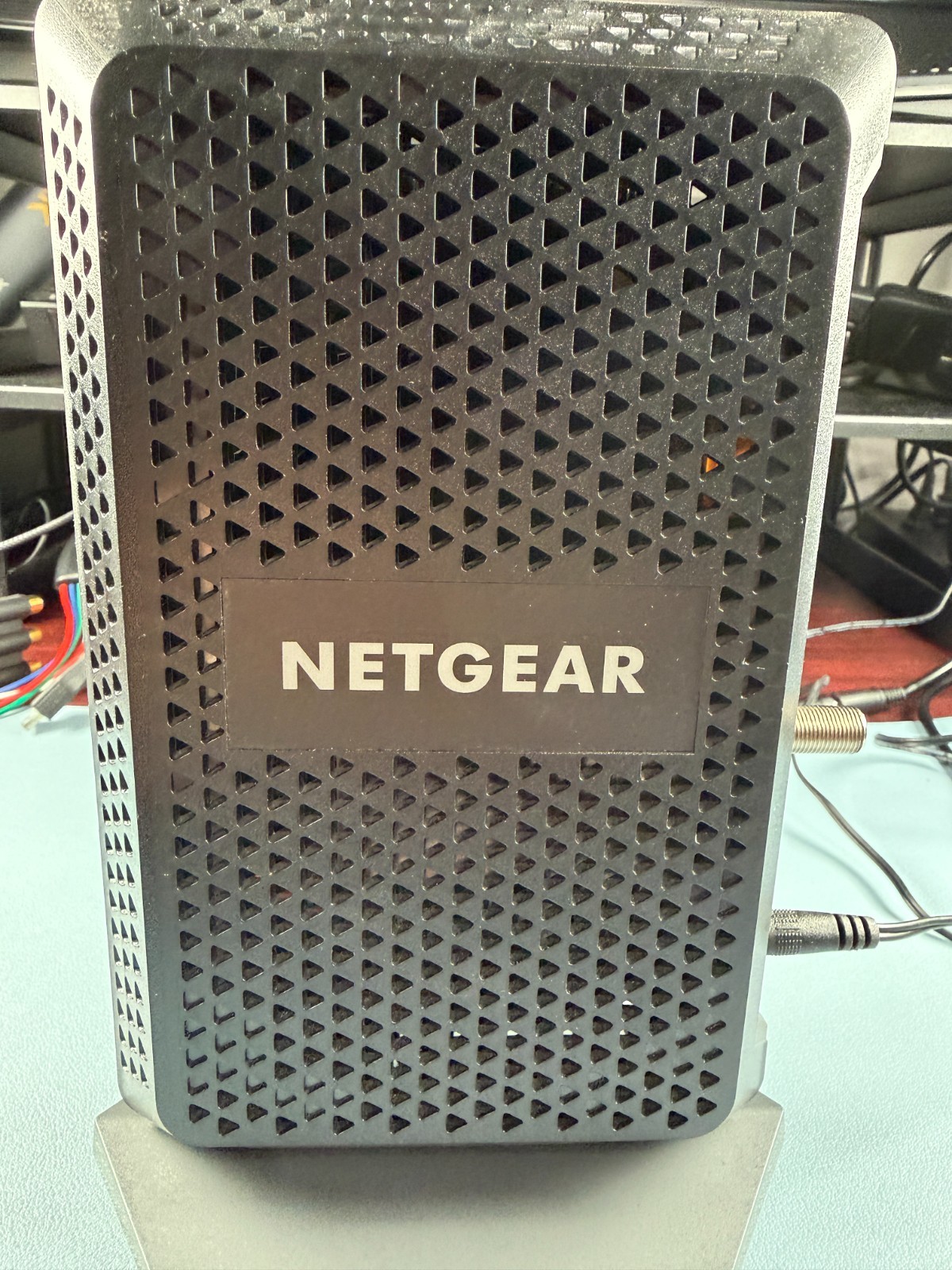 NETGEAR Nighthawk CM1000 DOCSIS 3.1 Cable Modem – Powers on – Untested – VIDEO