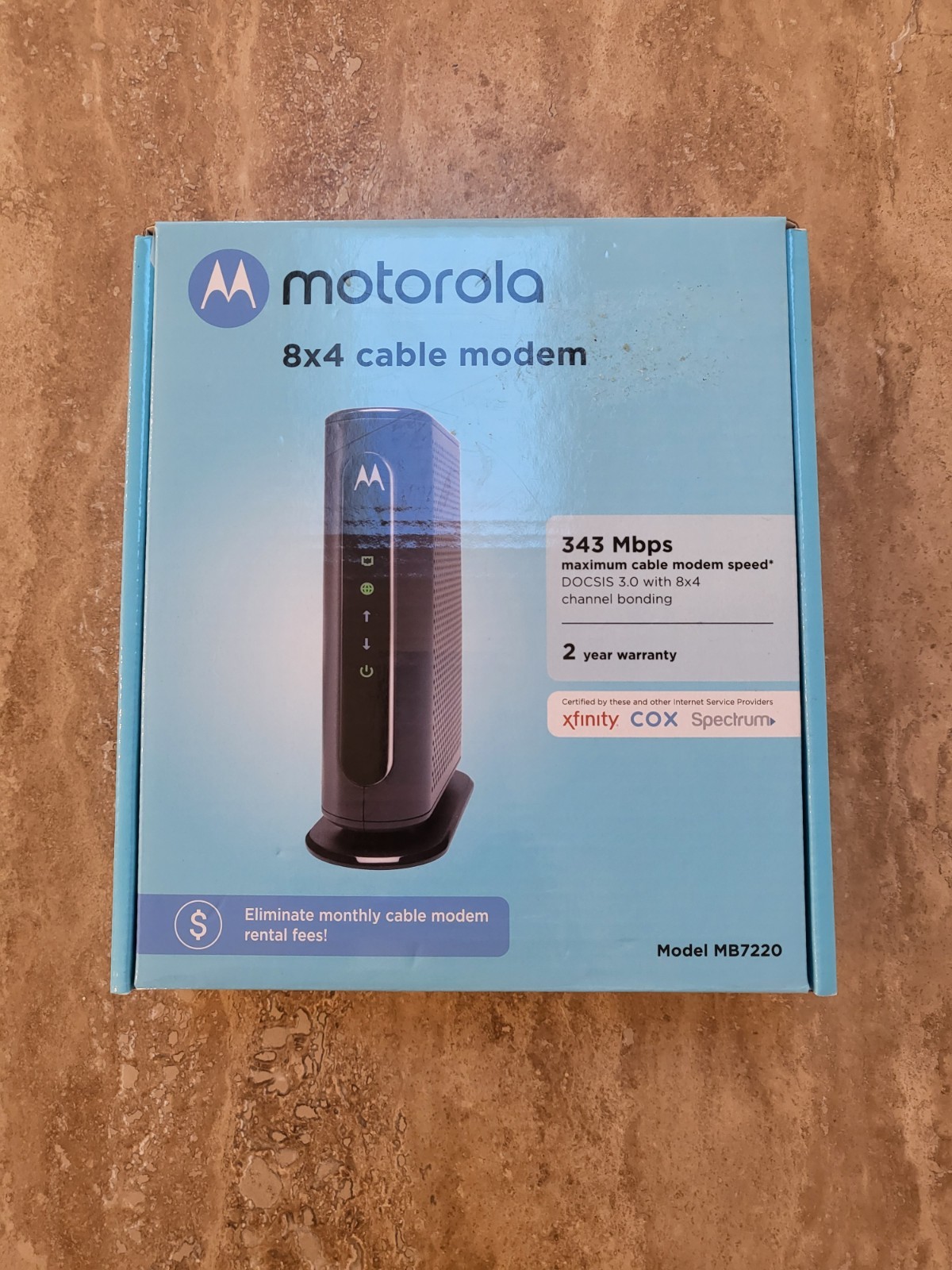 Motorola MB722010 343Mbps DOCSIS 3.0 Cable Modem
