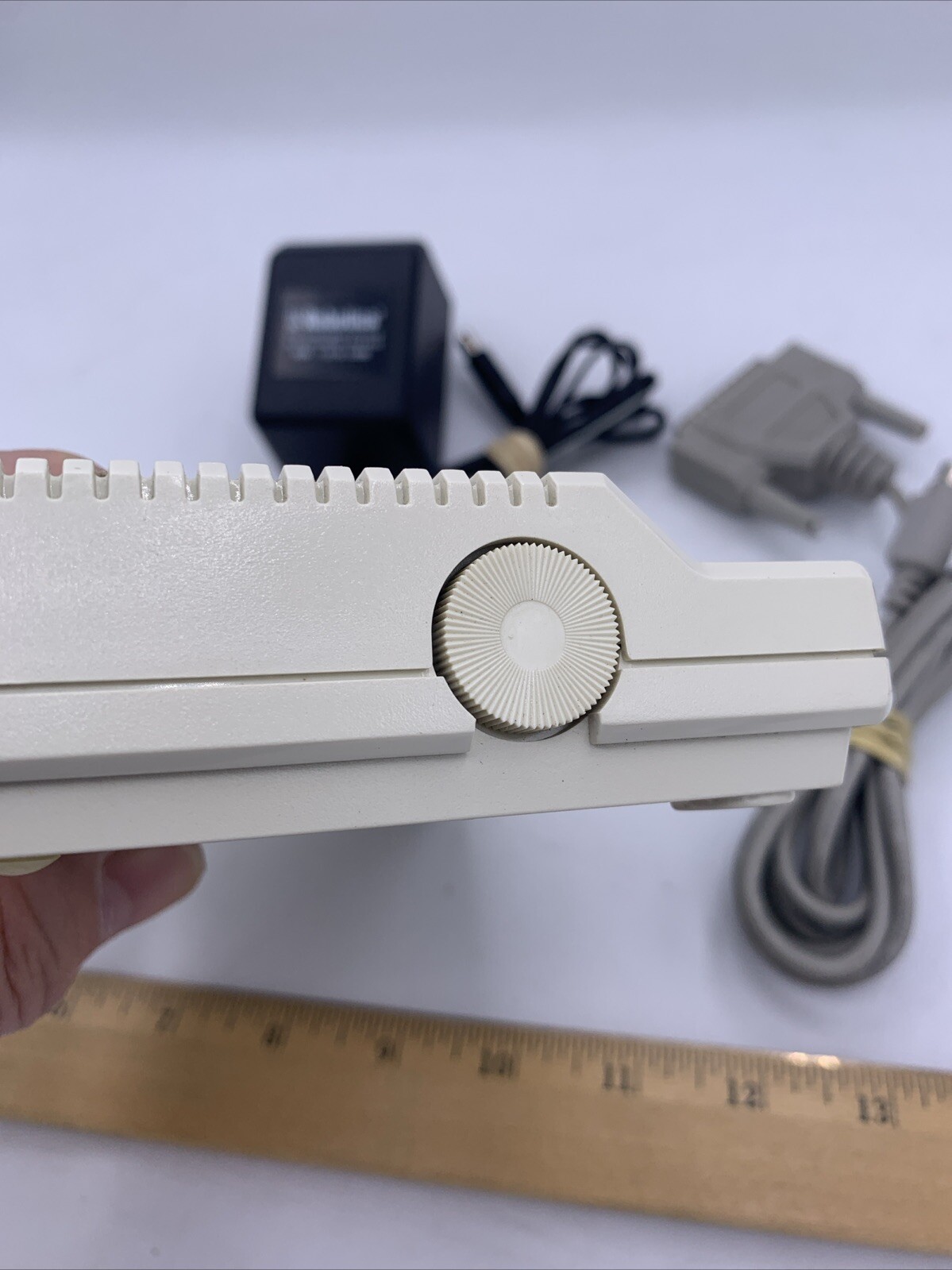 USR US Robotics Sportster Modem External Faxmodem 0459 w/Power Supply & Cable