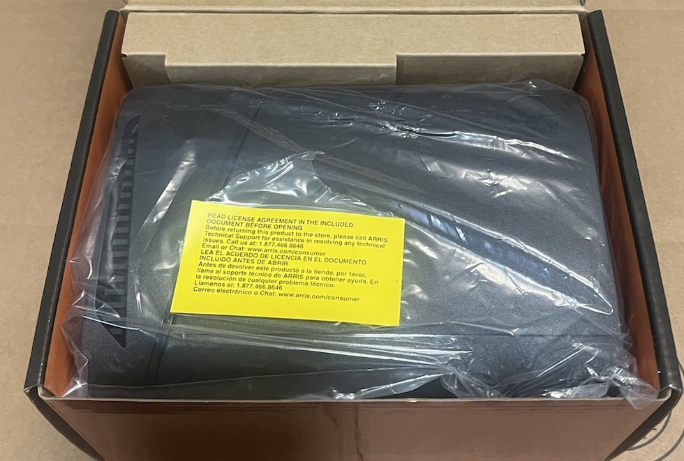 NEW (Open Box) ARRIS G20 DOCSIS 3.1 Cable Modem & AX3000 WiFi 6 Router FAST SHIP