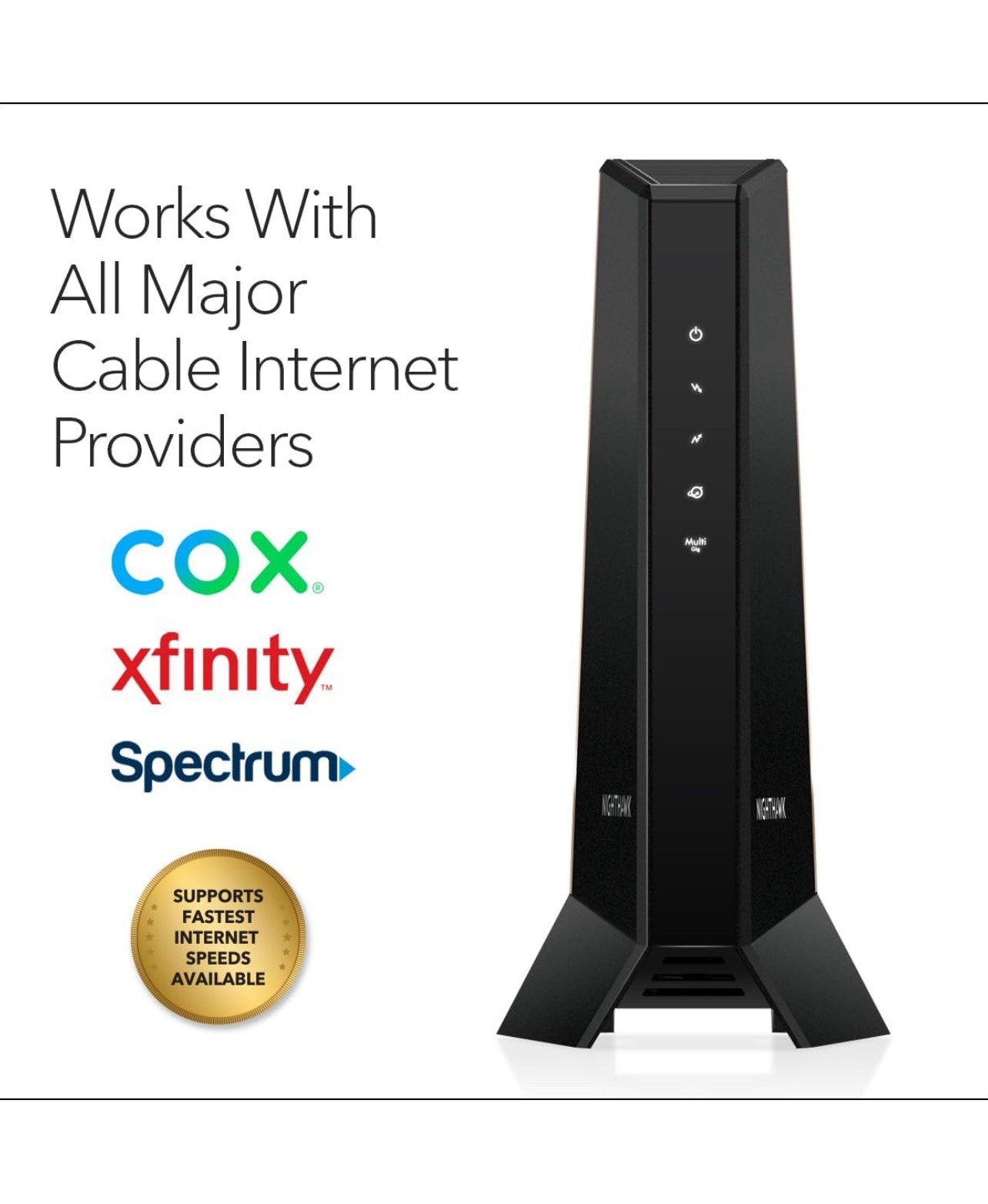 NETGEAR Nighthawk Multi-Gig Cable Modem (CM2000)