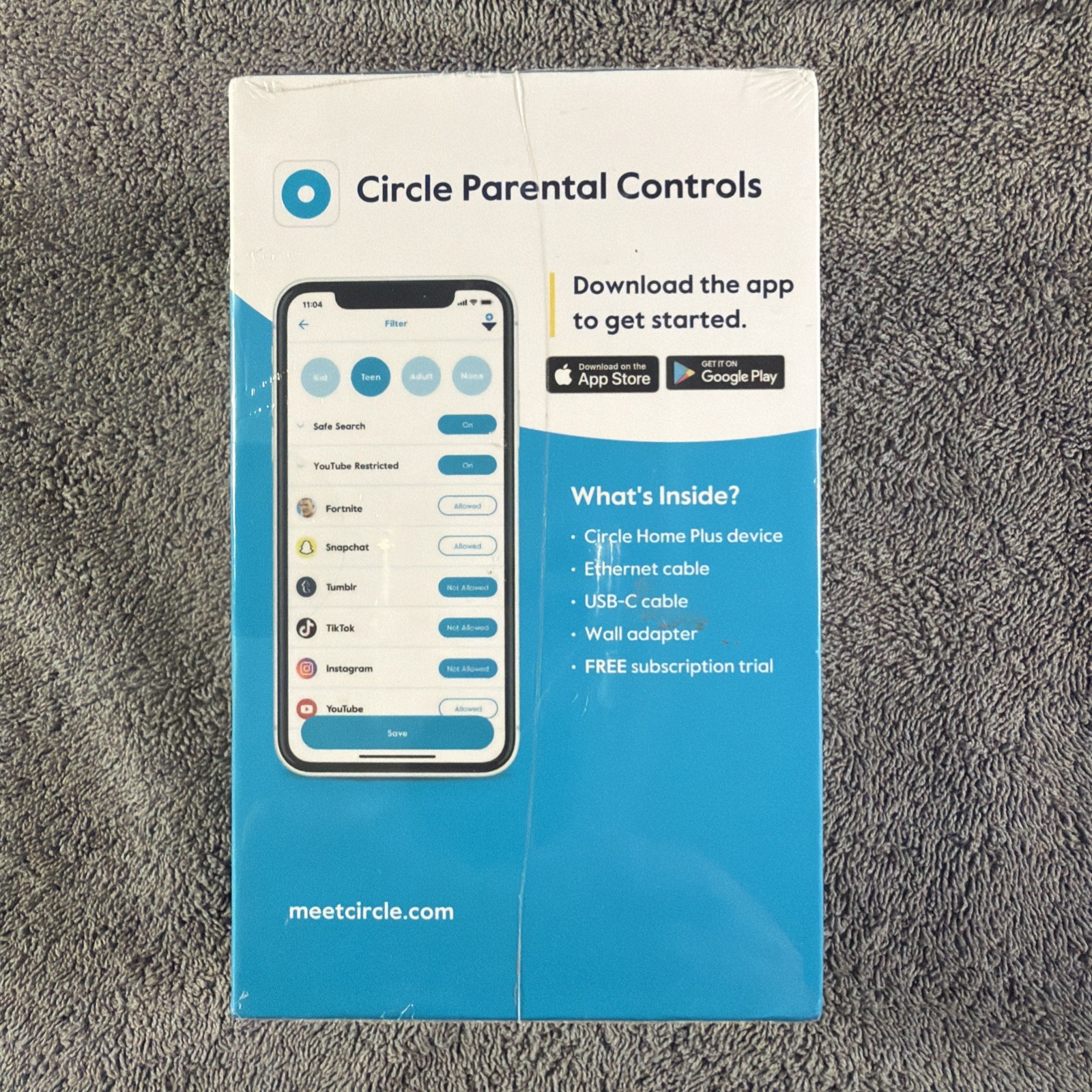 Circle CIR2001 Wireless Parental Controls Device – White