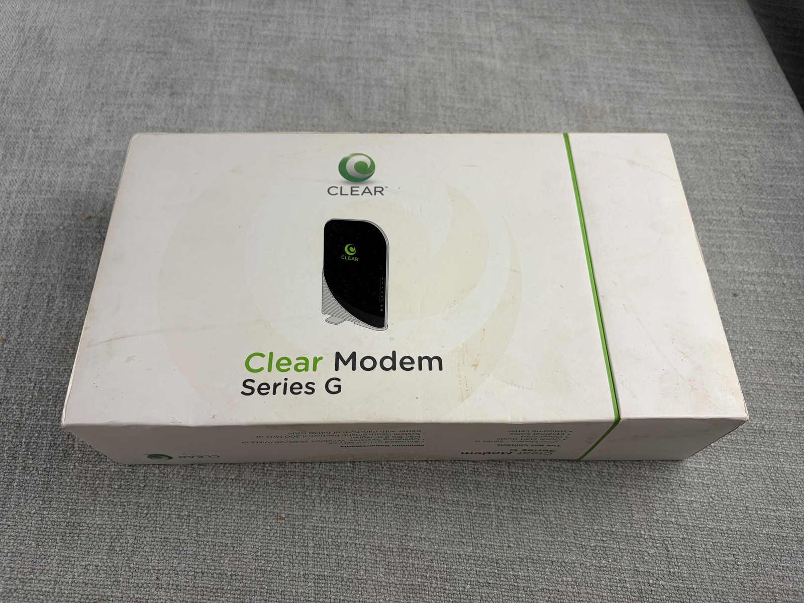 CLEAR Modem Series G Black WiMAX Bridge 1-Port Ethernet As-Is Untested