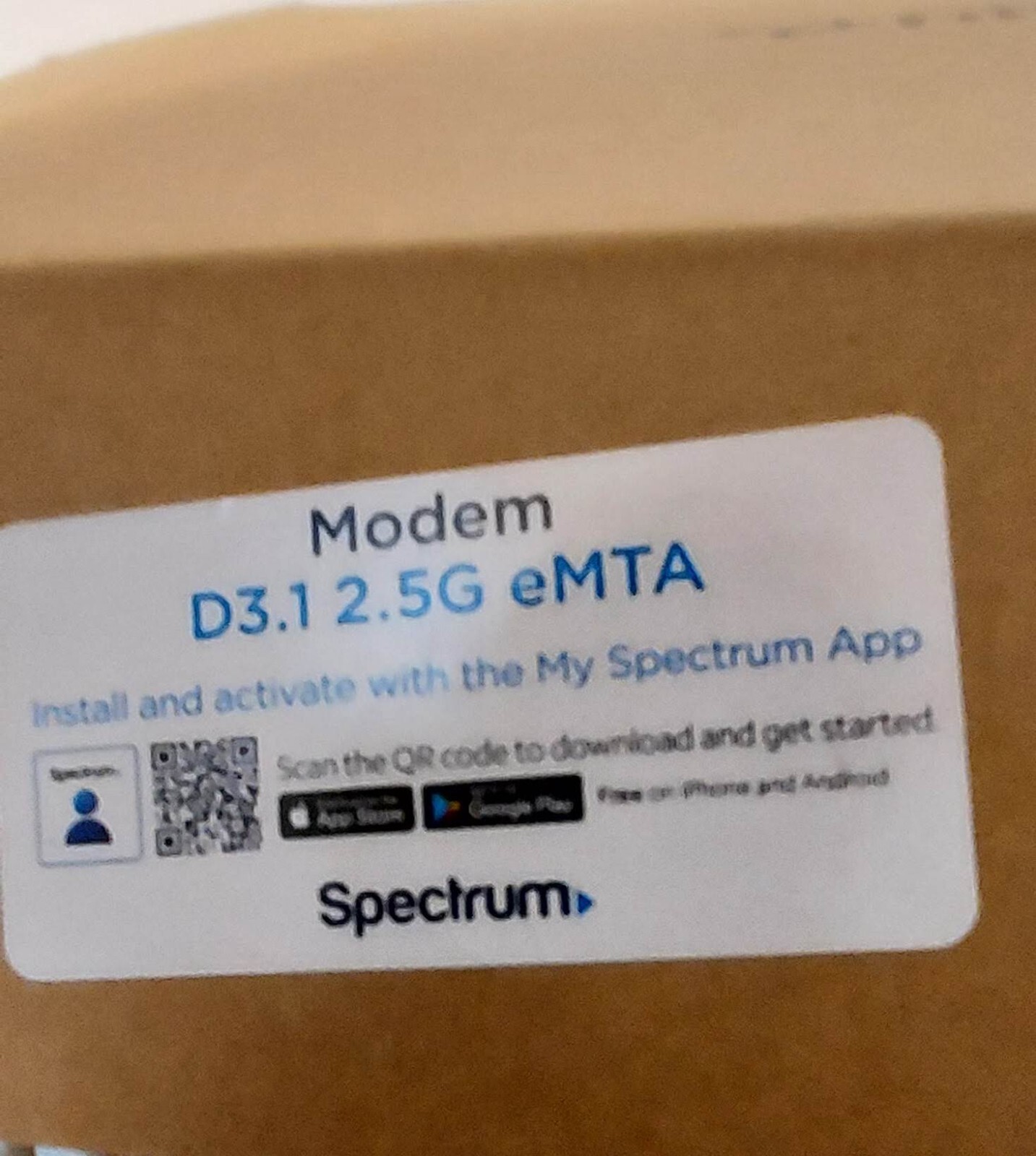 Hitron Conputter Modem D3.1 2. 5G eMTA New Open Box