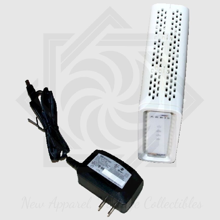 ARRIS Surfboard SB6190 1Gbps Speed DOCSIS 3.0 Cable Modem, White, Working Cond.