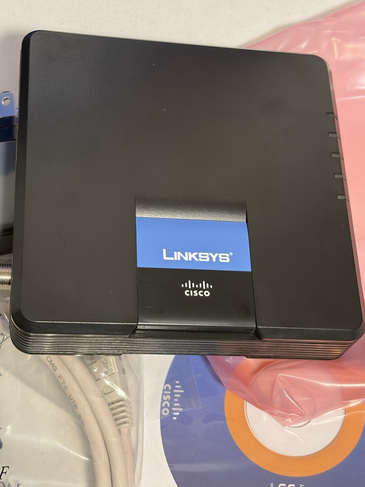 Cisco-Linksys Cable Modem with USB And Ethernet Connections Model #CM100