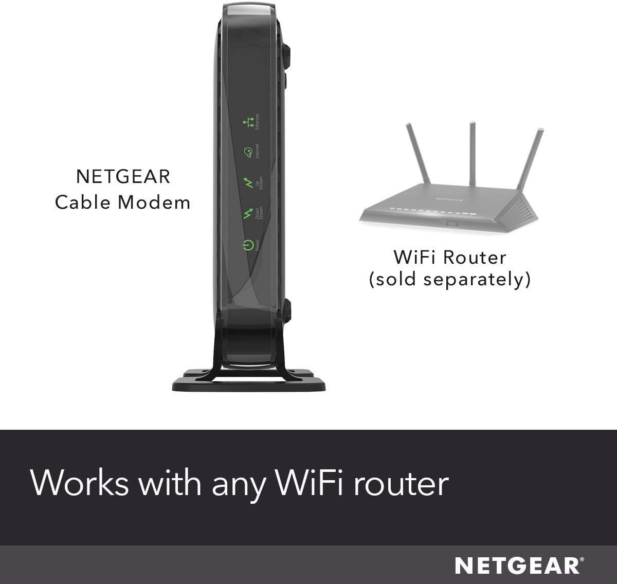 Netgear CM400 Cable Modem High-Speed DOCSIS 3.0 (CM400-100NAS) 340 Mbps