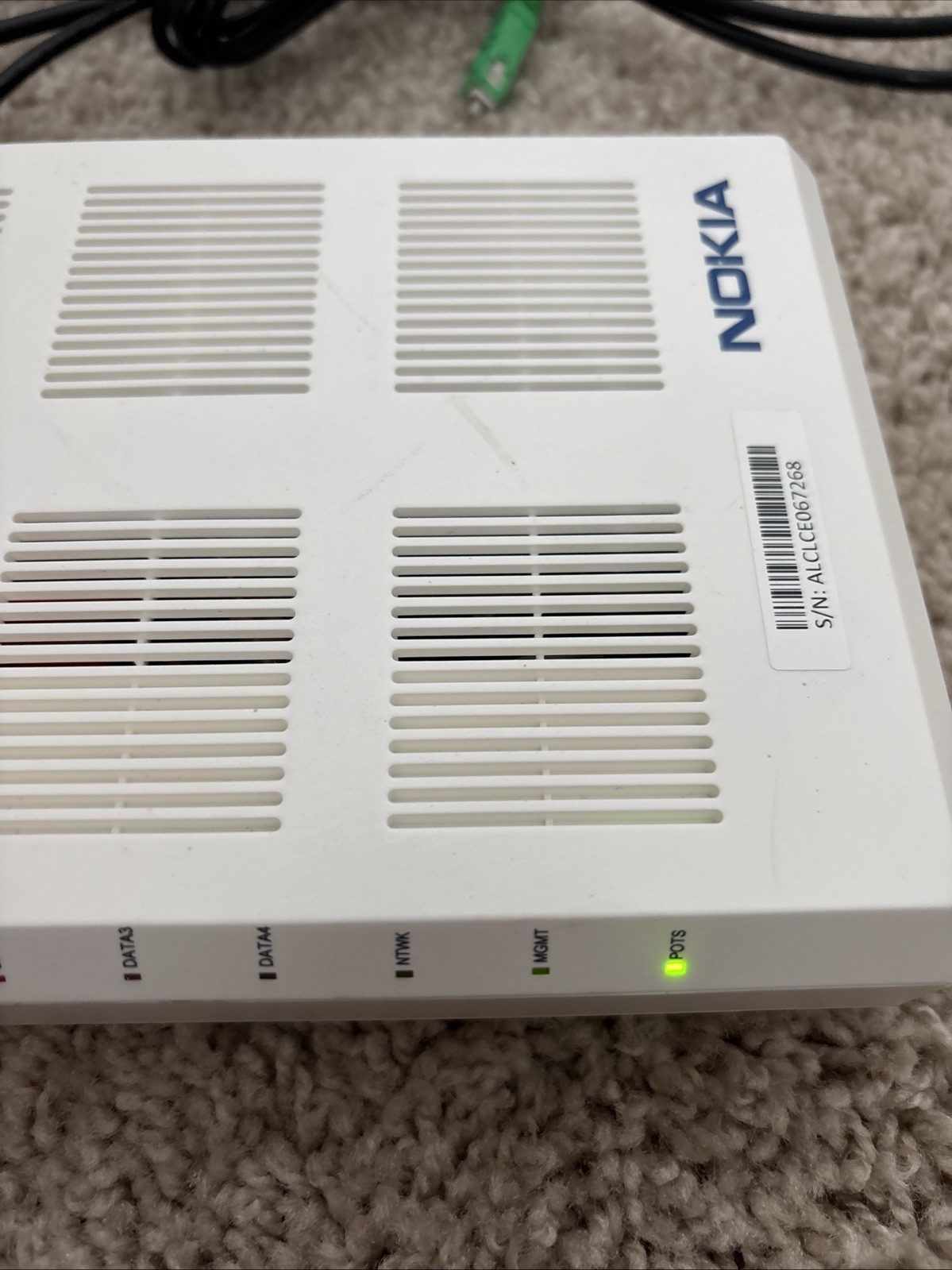 Nokia G-240G-A Fiber Optic Modem for Home or Business